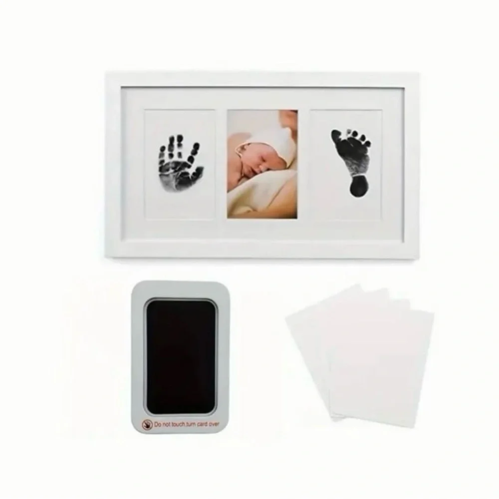 Finger/Pawprint Kit With Ink Pad and Paper Impression Sheets New in Packaging